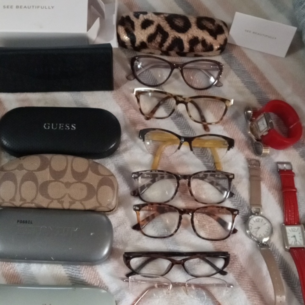 Name Brand Glasses Cases, Torrey Burch Ralph Lauren Readers